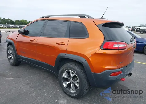 2015 Jeep Cherokee Trailhawk z USA, uszkodzony, nr VIN 1C4PJMBS9FW729007